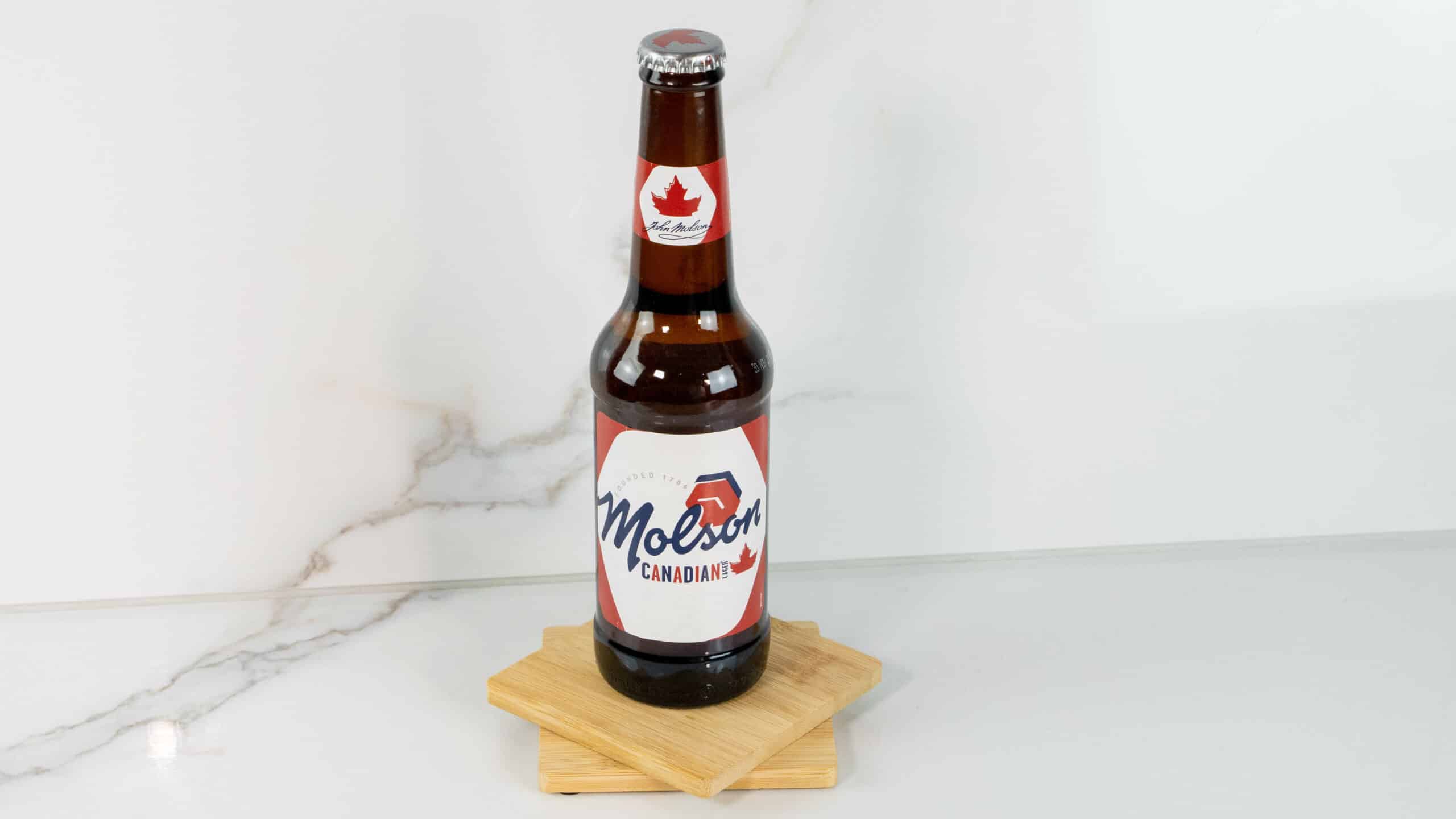 mon caribou carte boissons bière molson canadian 33cl