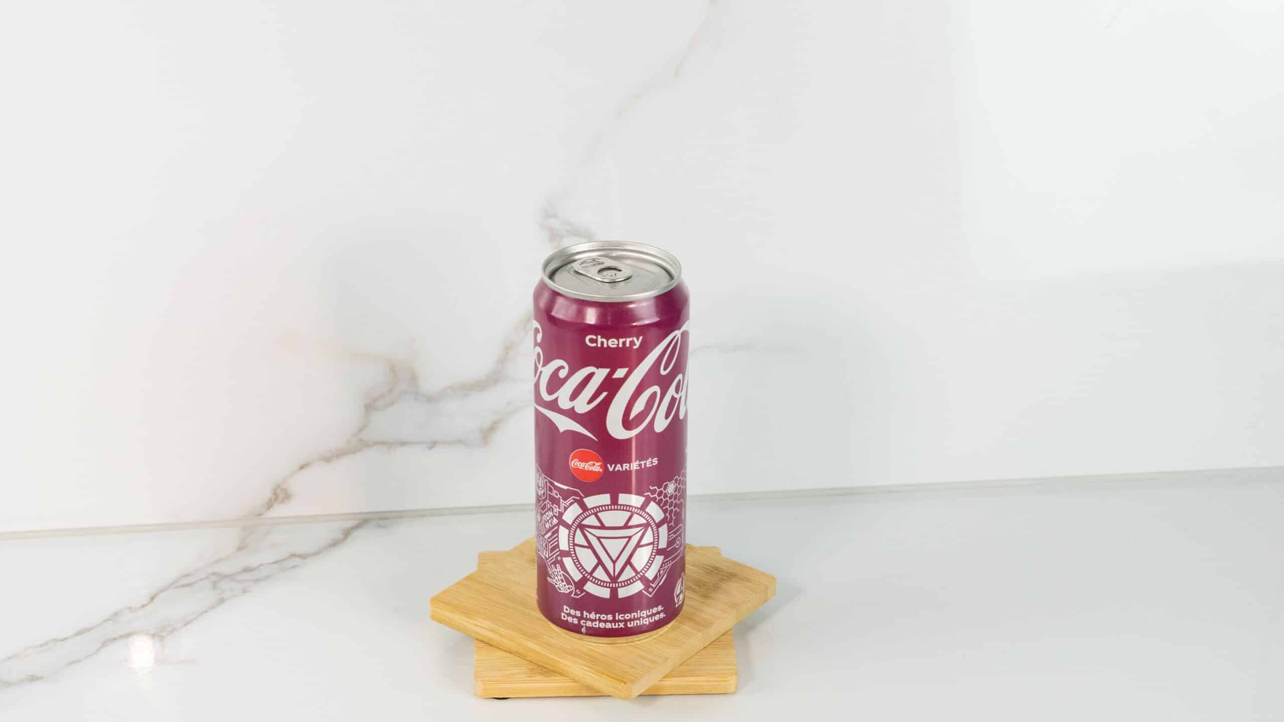 mon caribou carte boissons coca cola cherry 33cl