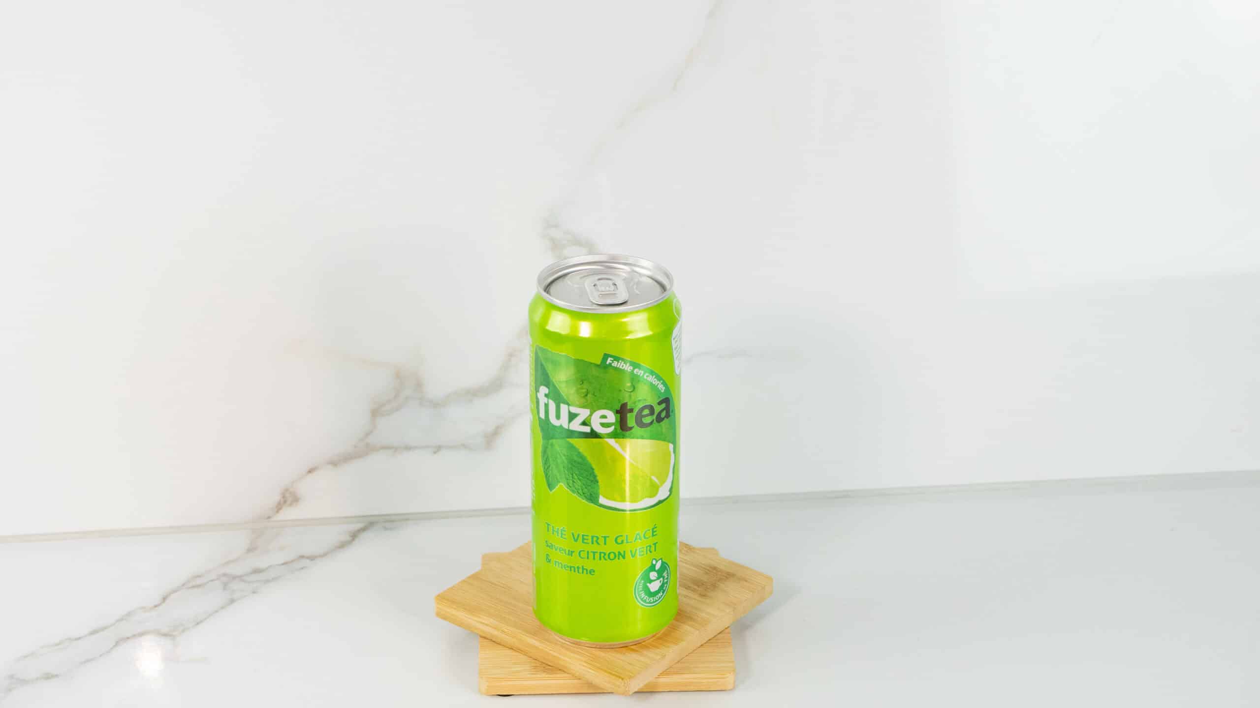 mon caribou carte boissons fuze tea citron vert 33cl