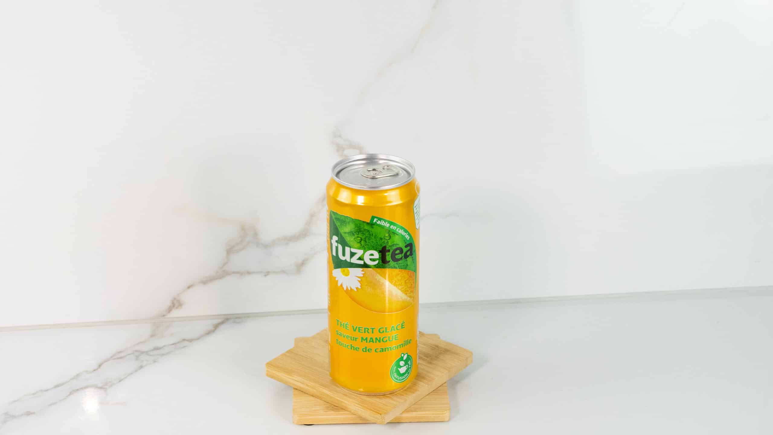 mon caribou carte boissons fuze tea mangue 33cl