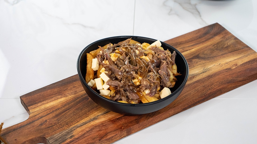 mon caribou carte poutines duck gourmande